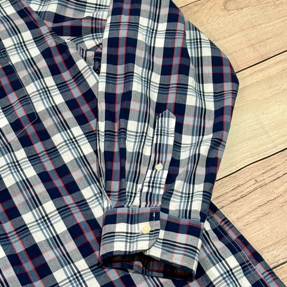 St. John's Bay Men's Plaid Button-Down Shirt Long Sleeve/size XXL - Picture 10 of 10